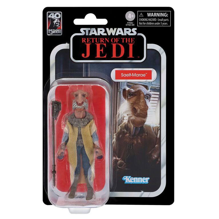 Star Wars The Vintage Collection, Saelt-Marae, Star Wars : Le retour du Jedi, figurine de collection, échelle de 9,5 cm
