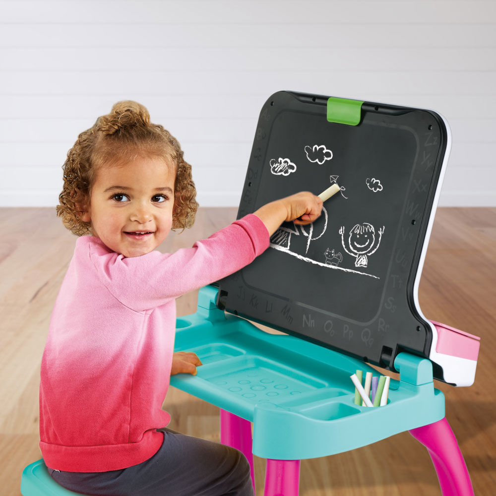 VTech Explore & Write Deluxe Activity Desk - Pink - TRU Exclusive - English Edition