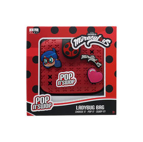 Miraculous Pop N'Swop Ladybug Bag - Notre exclusivité