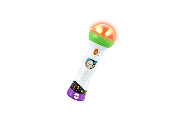 Fisher-Price Laugh & Learn Rock & Record Microphone - English Edition