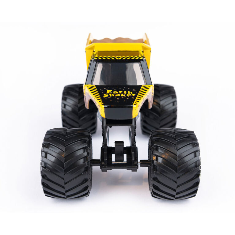 Monster Jam, Monster truck Earth Shaker officiel, véhicule en métal moulé à collectionner, échelle 1:24