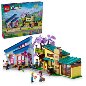 LEGO Friends Les maisons familiales d'Olly et Paisley 42620