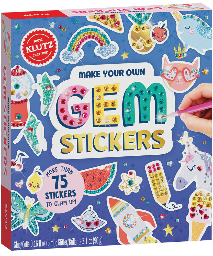 Klutz: Make Your Own Gem Stickers - English Edition