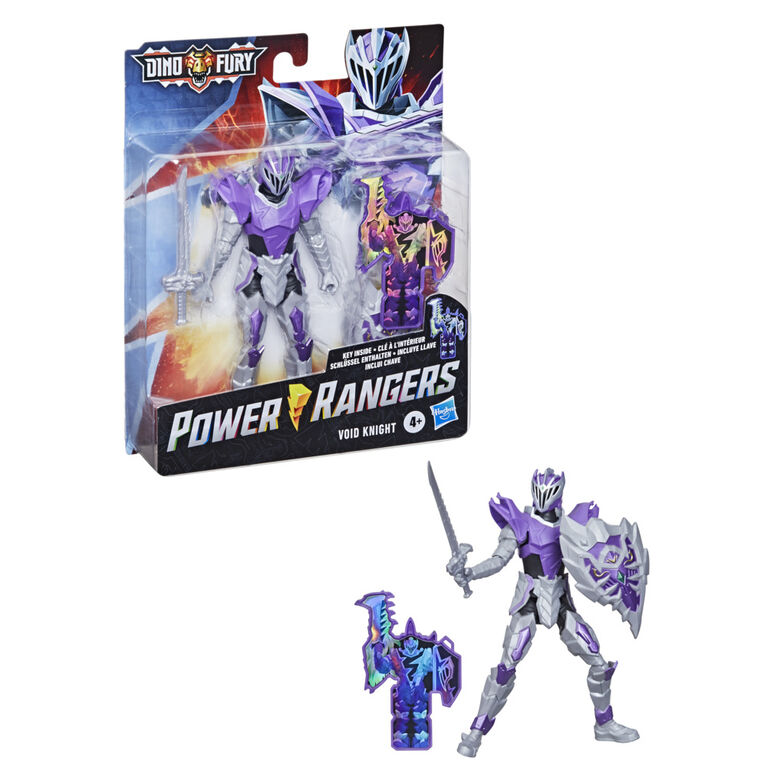 Power Rangers Dino Fury Void Knight 6-Inch Action Figure Toy