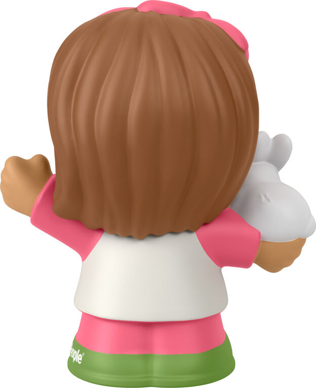Fisher-Price Little People Mia with Bunny Figure for Toddlers & Preschool Kids