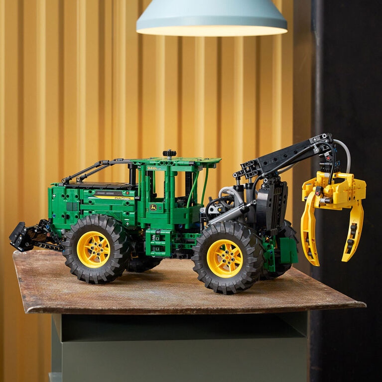 LEGO Technic John Deere 948L-II Skidder 42157 Building Toy Set (1,492 Pieces)