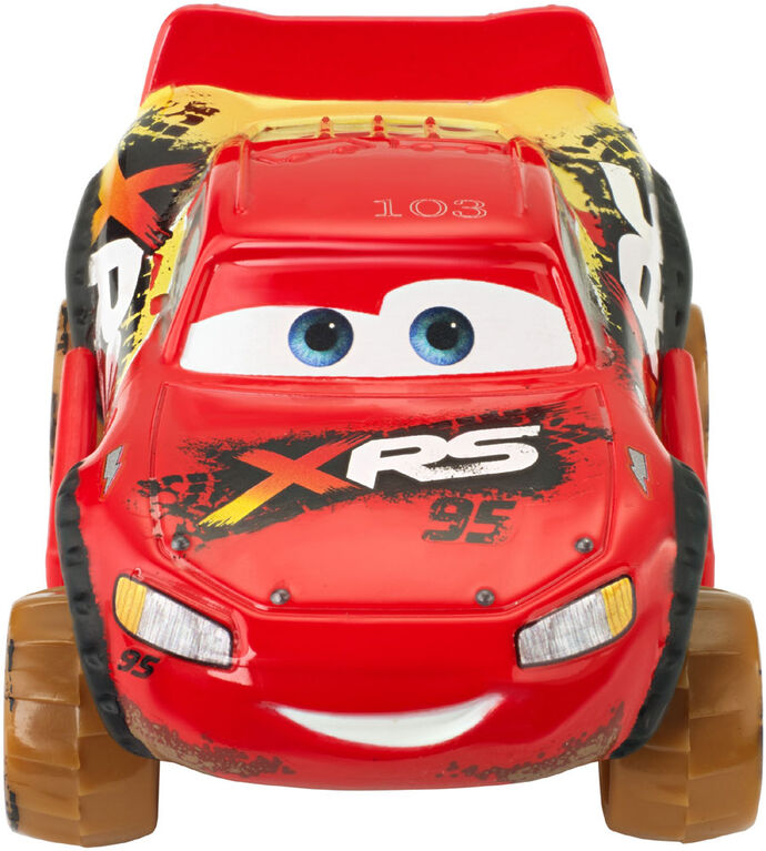 Disney/Pixar Cars XRS Mud Racing Lightning McQueen Vehicle - English Edition