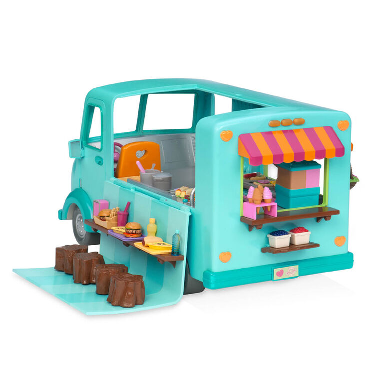 Li'l Woodzeez, Honeysuckle Sweets & Treats Food Truck with Accessories