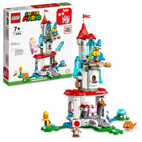 LEGO Super Mario Cat Peach Suit and Frozen Tower Expansion Set 71407 (494 Pieces)