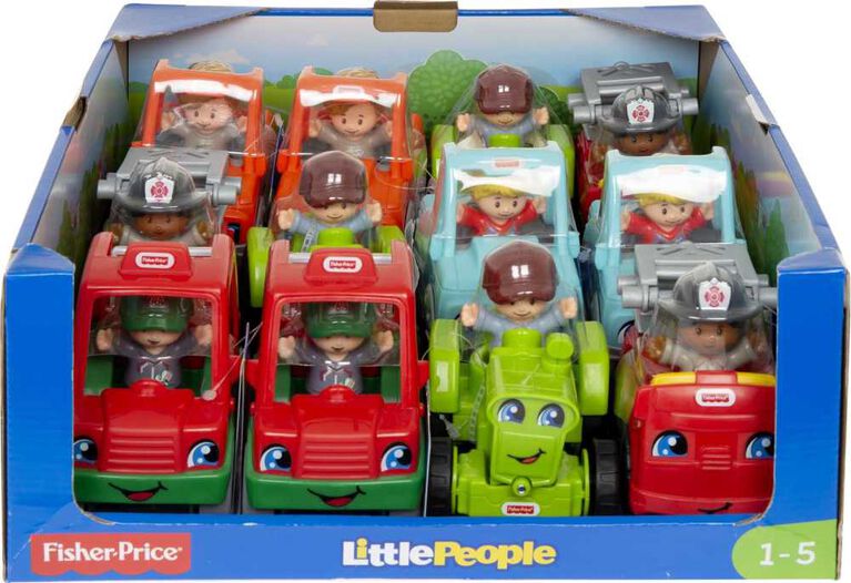 Fisher-Price Little People Toddler Toys Collection de véhicules et de chiffres
