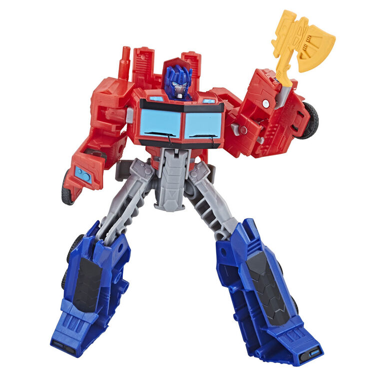 Transformers Cyberverse - Optimus Prime de classe guerrier