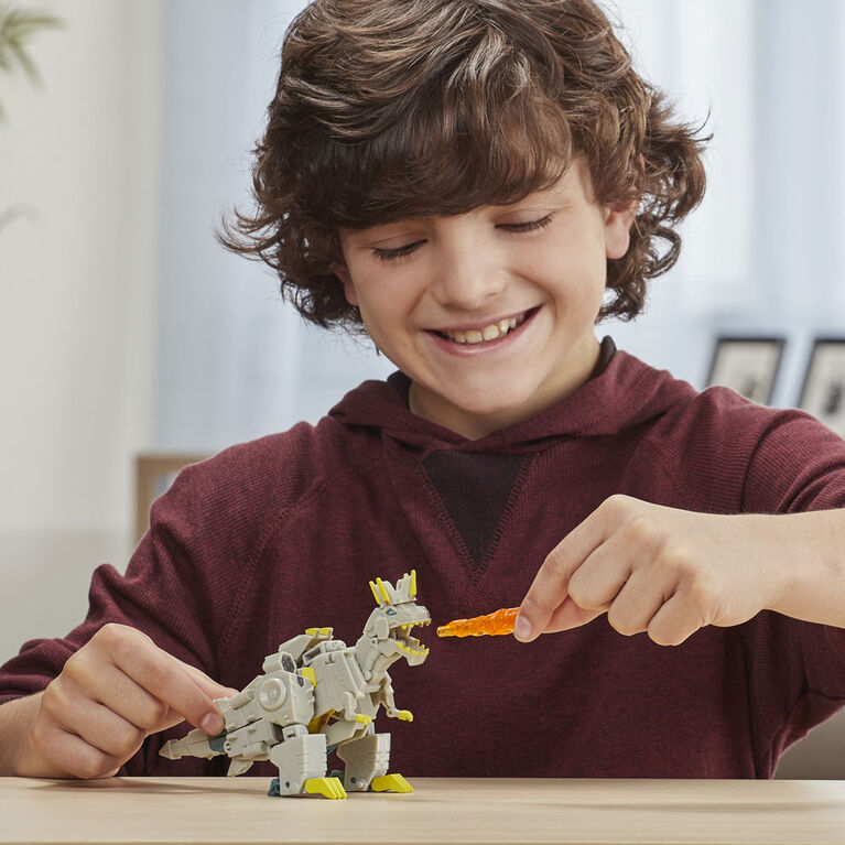 Transformers Bumblebee Cyberverse Adventures Deluxe Class Grimlock Action Figure