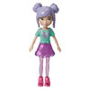 Polly Pocket Doll & 18 Accessories, Doll & Bunny Tinted-Transparent Pack