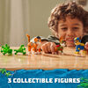 PAW Patrol: Jungle Pups Chase, Tracker & Tiger Action Figures with Projectile Launcher