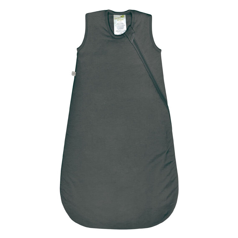 Perlimpinpin-Bamboo sleep bag 1.0 TOG-Charcoal-6-18m