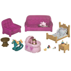 Li'l Woodzeez, Living Room & Nursery Playset