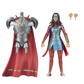 Marvel Legends Series Disney Plus Ms. Marvel MCU Series Action Figure 6-inch Collectible Toy, includes 3 Accessories and 1 Build-A-Figure Part