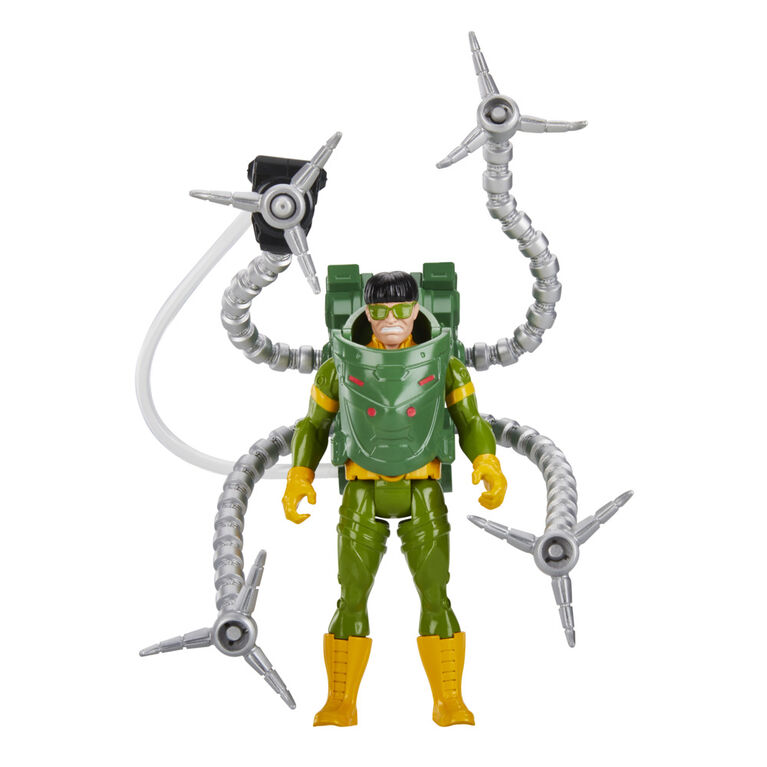 Marvel Spider-Man, figurine Doc Ock Héros aquatique de 10 cm avec accessoire à jet d'eau