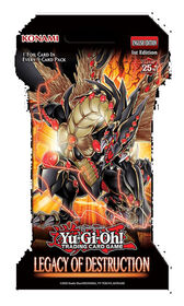 Booster et protège-cartes Héritage de la Destruction Yu-Gi-Oh! - Édition anglaise