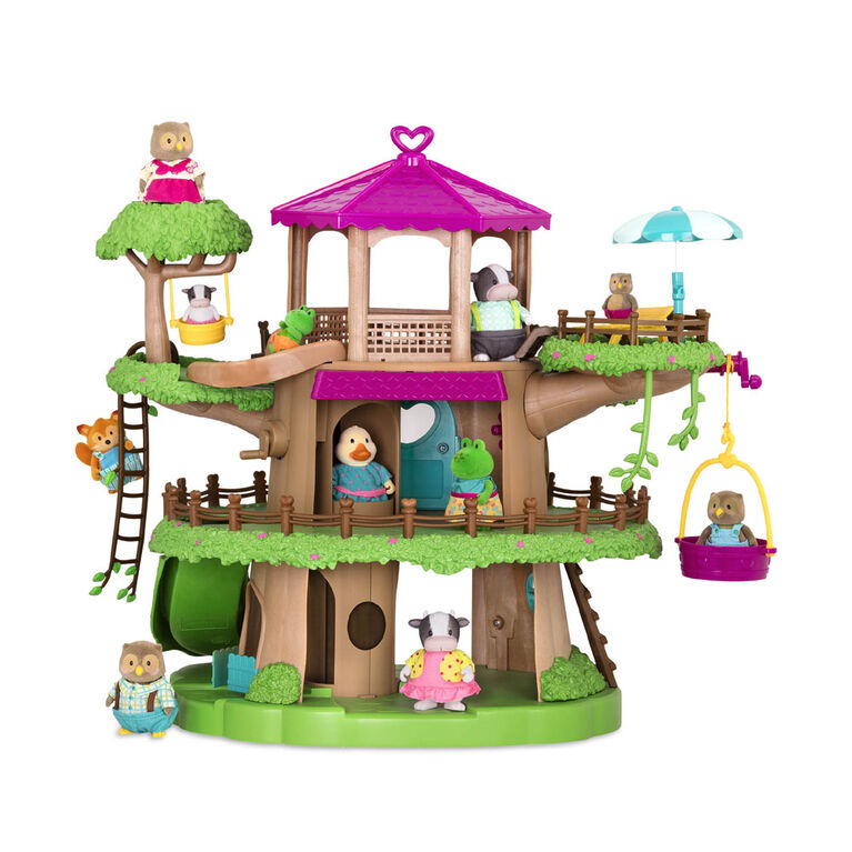 Family Treehouse, Li'l Woodzeez, Cabane avec accessoires