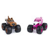 Monster Jam, Official Monster Mutt Poodle Vs. Scooby Doo Die-Cast Monster Trucks, 1:64 Scale