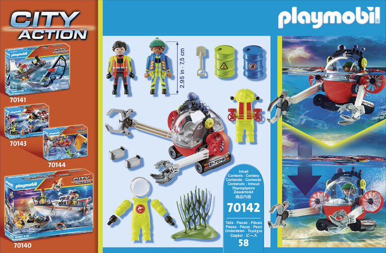 Playmobil - Environmental Expedition with Dive Boat