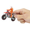 Supercross, Moto authentique de Kevin Windham en métal moulé à l'échelle 1:24 avec figurine motocycliste, pour les enfants et les collectionneurs