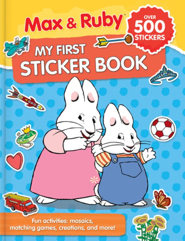 Max & Ruby My First Sticker Book - English Edition