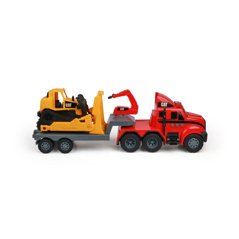 CAT Heavy Movers Fire Truck with Bulldozer - R Exclusive