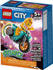 LEGO City Stuntz La moto du cascadeur poulet 60310 (10 pièces)