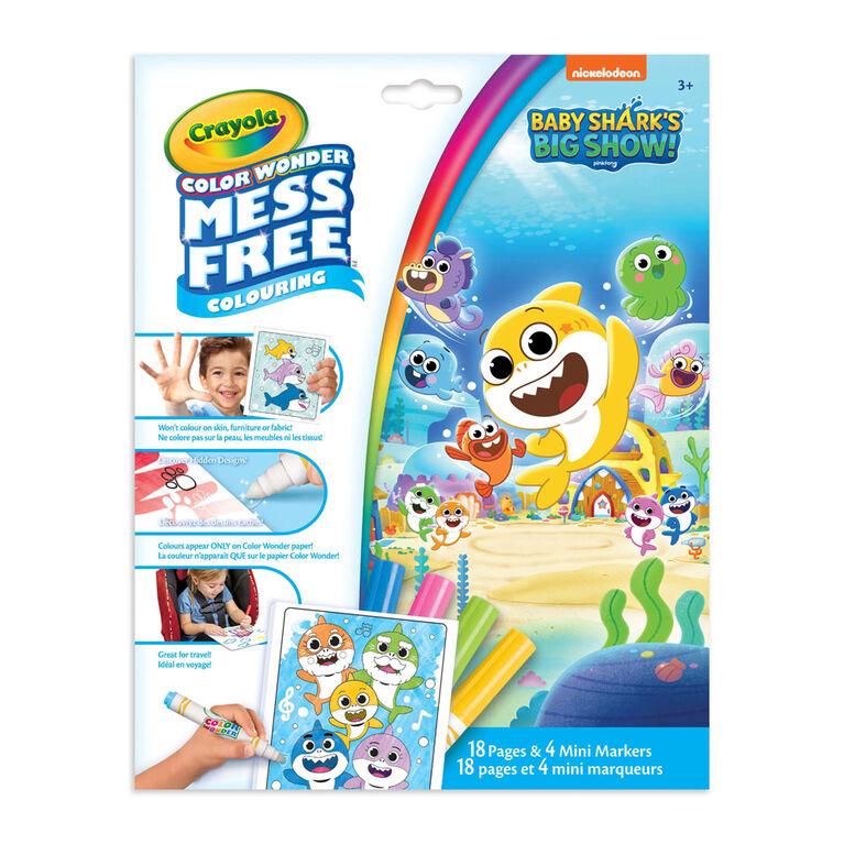 Trousse Color Wonder, Baby Shark