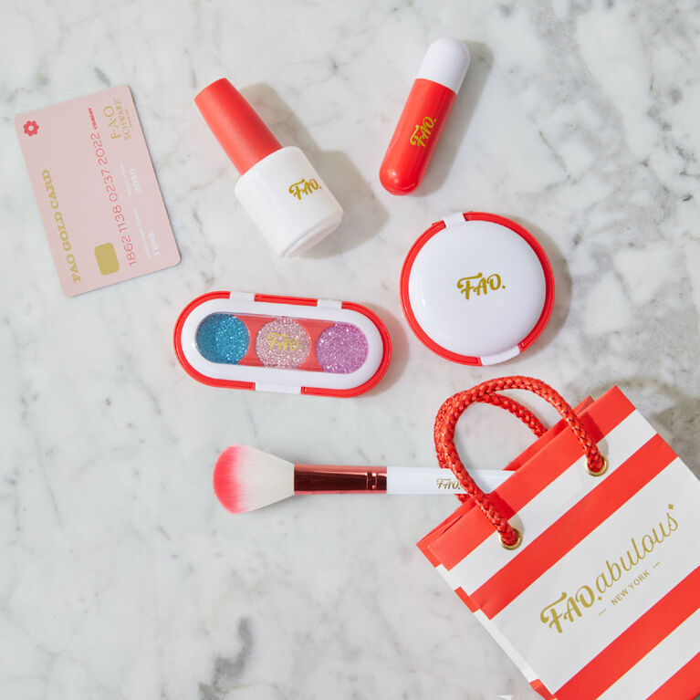 F.A.O. Schwarz - Jouet de maquillage factice 19 pièces - Notre exclusivité