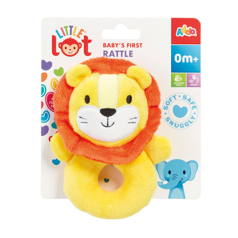 Little Lot Baby's First Rattle - Lion - Notre exclusivité