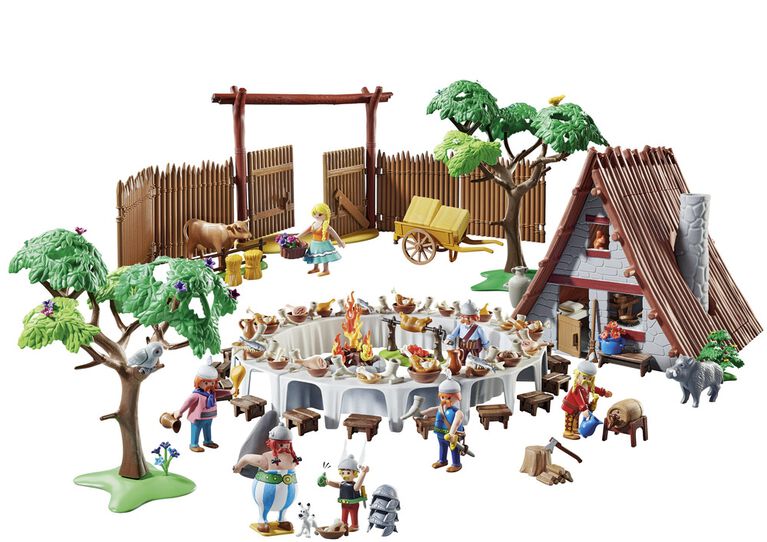 Astérix : The village banquet
