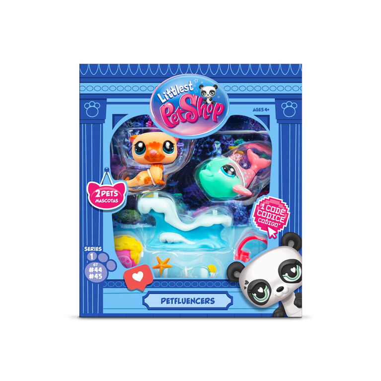 Littlest Pet Shop Petfluencers Aquarium Shell-Fie - R Exclusive