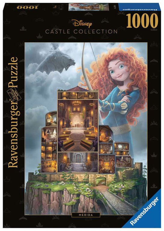 Ravensburger Disney Princess - Disney Castles: Merida 1000pc Puzzle