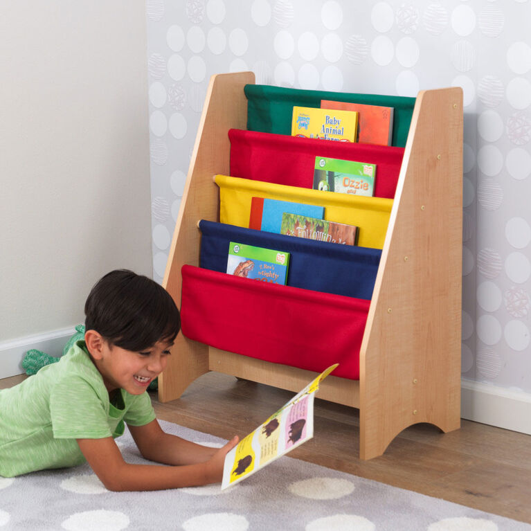 Kidkraft Sling Bookshelf Primary Natural Toys R Us Canada