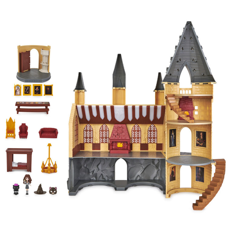 Wizarding World Harry Potter, Magical Minis Hogwarts Castle with Exclusive Hermione Doll