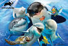 Planète Animale - Ocean Selfie - 150 pc Casse-tête Super 3D - Notre exclusivité