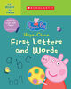 Scholastic - Peppa Pig: Wipe Clean First Letters and Words - Édition anglaise