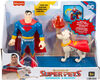 Fisher-Price DC League of Super-Pets Superman and Krypto Figure Set