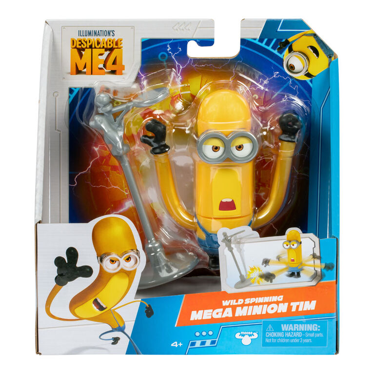 Despicable Me 4 Mega Minion 4 Inch Action Fig Tim