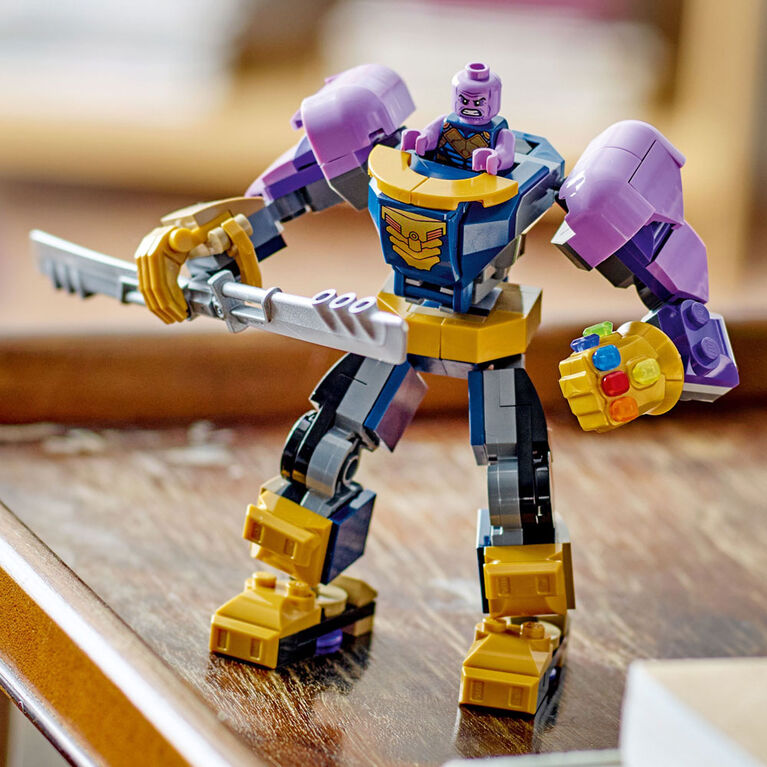 LEGO Marvel L'armure robot de Thanos 76242; Ensemble de jouet de construction (113 pièces)