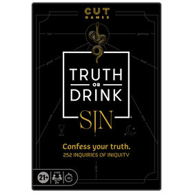 Truth or Drink: Sin Edition, jeu de groupe pour adultes, dès 21 ans - Édition anglaise