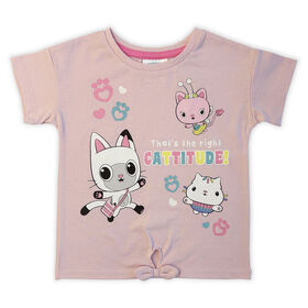 Gabby Short Sleeve Tee - Pink 