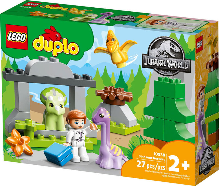 LEGO DUPLO Jurassic World La garderie des dinosaures 10938 Jeu de construction (27 pièces)