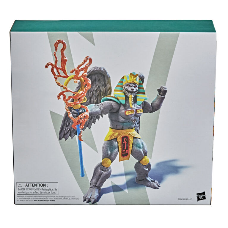 Power Rangers Monsters Mighty Morphin King Sphinx Action Figure Toy