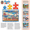 Family Hour Ocean Park Large 400 Piece Ezgrip Jigsaw Puzzle By Art Poulin