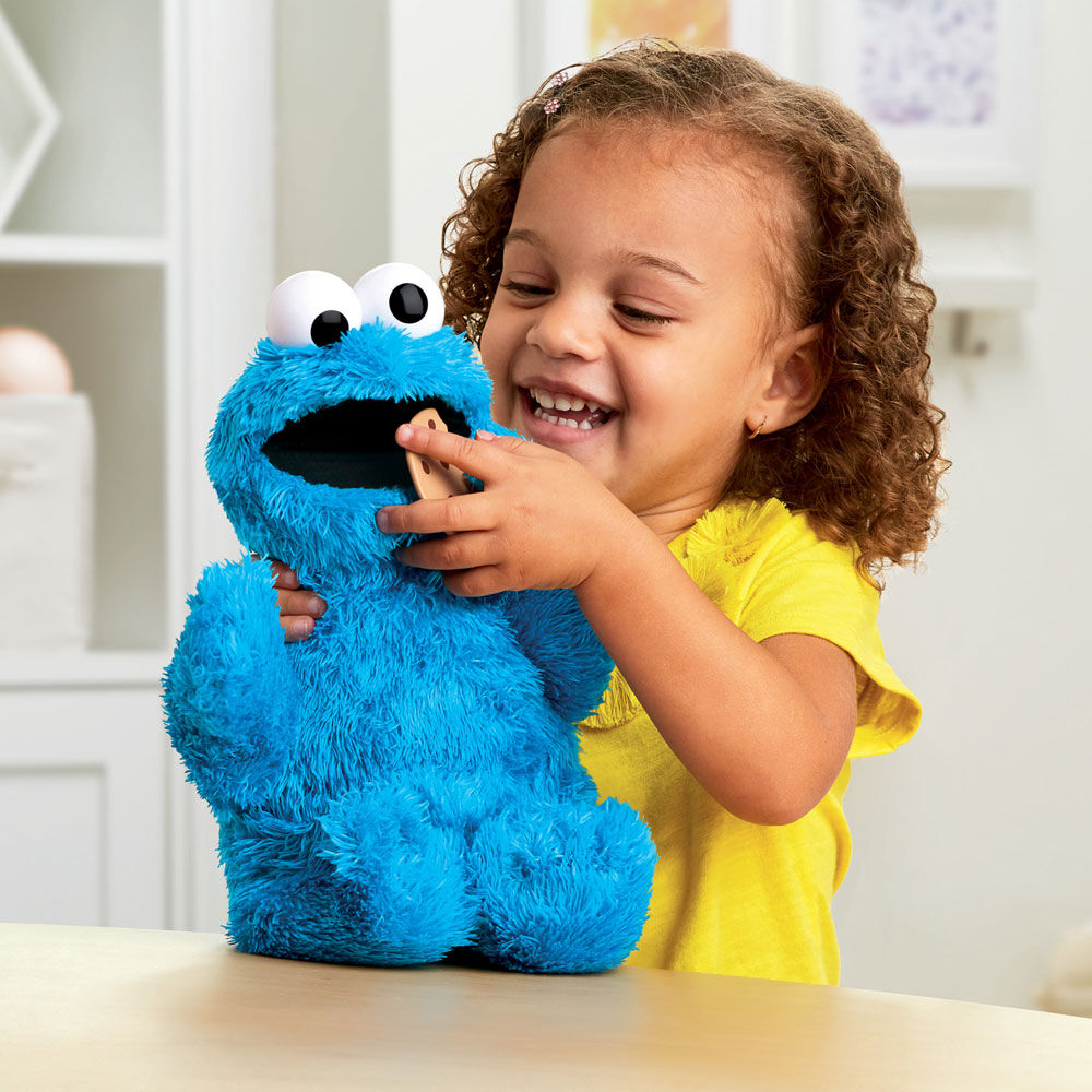 Cookie monster plush hotsell toys r us