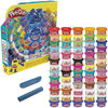 Play-Doh Coffret 65 ans, 65 pots de 28 grammes de pâte à modeler atoxique  - Notre exclusivité